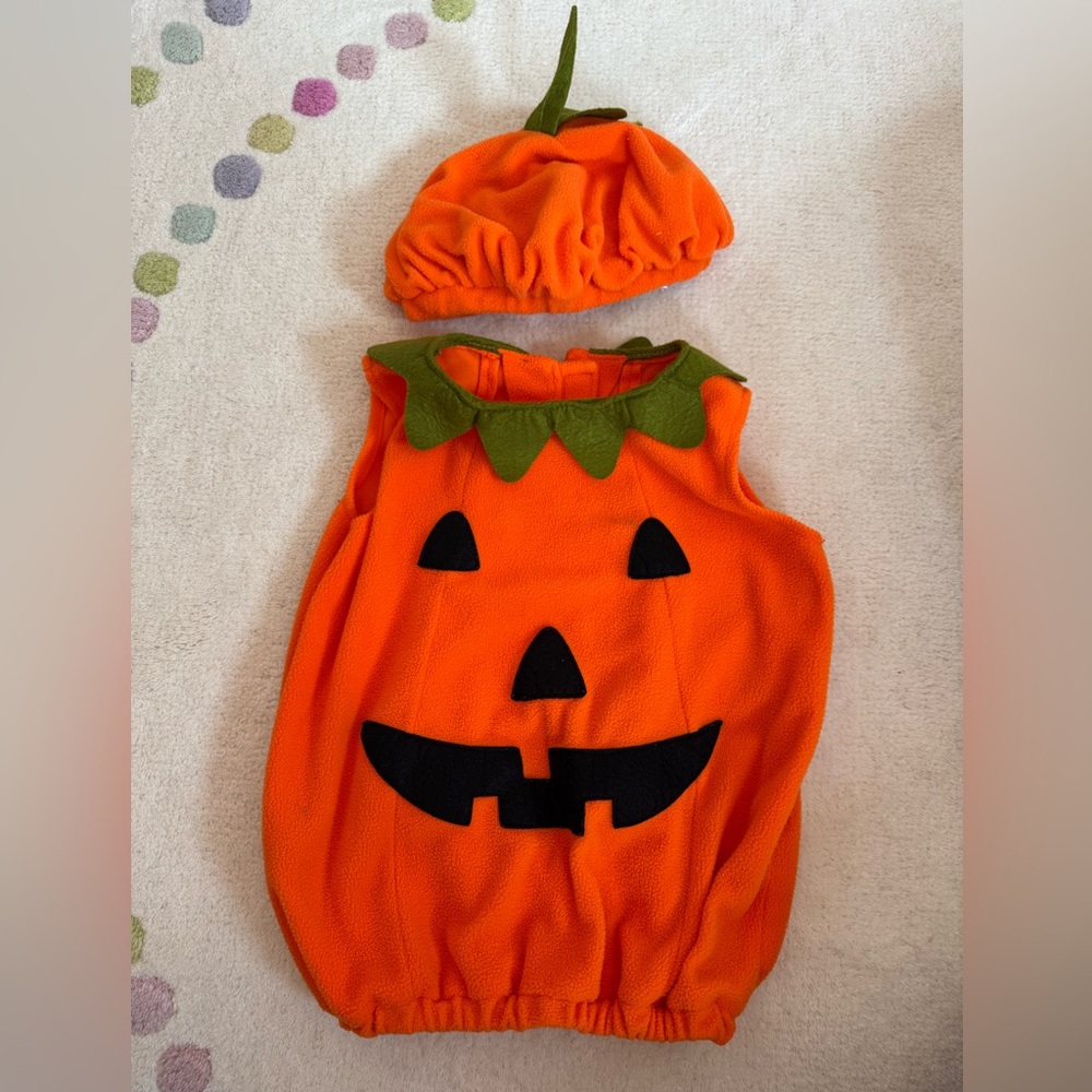 Pottery Barn Kids Orange Pumpkin Costume